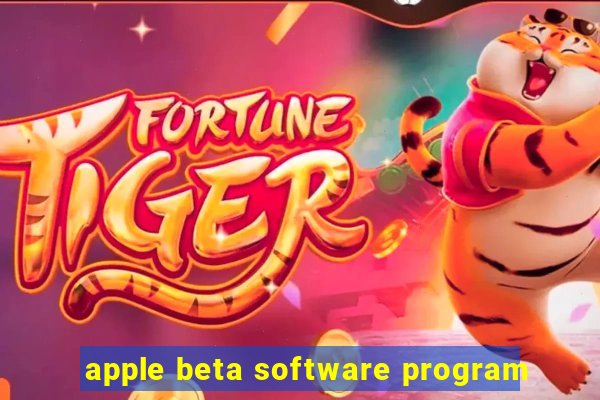 apple beta software program